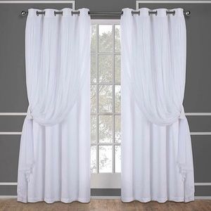 Catarina Drapes w/Sheer Window Panels, 2-piece